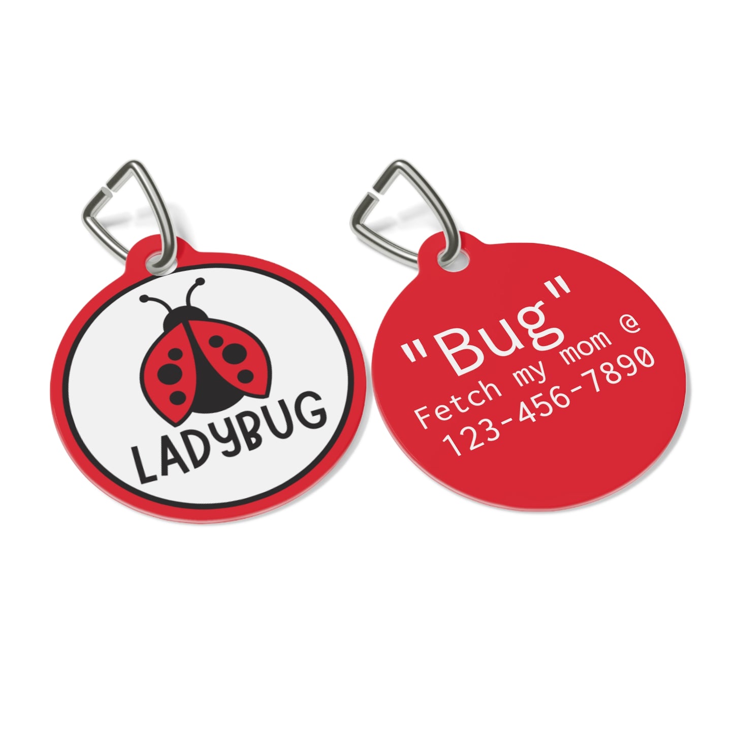 Bug Personalized Pet ID Tag for Dogs and Cats