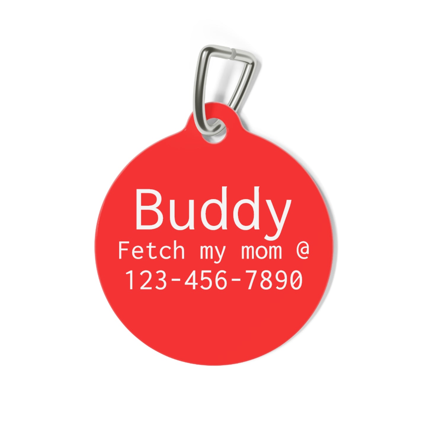 Shark Patriotic AHHMerica Personalized Pet Tag Tag