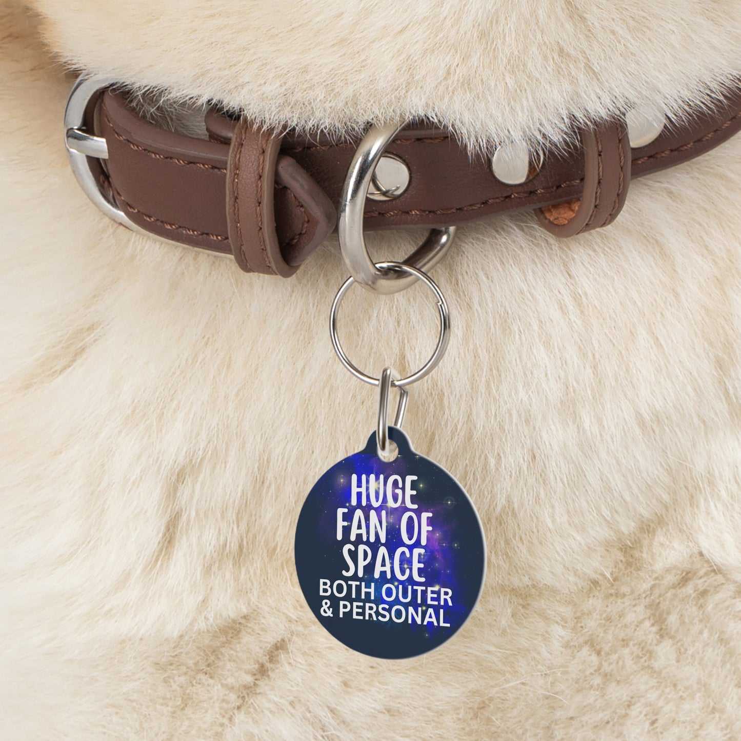 Personal Space Personalized Pet Tag Tag