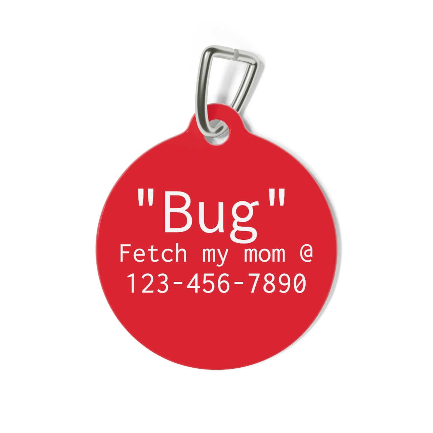 Bug Personalized Pet ID Tag for Dogs and Cats