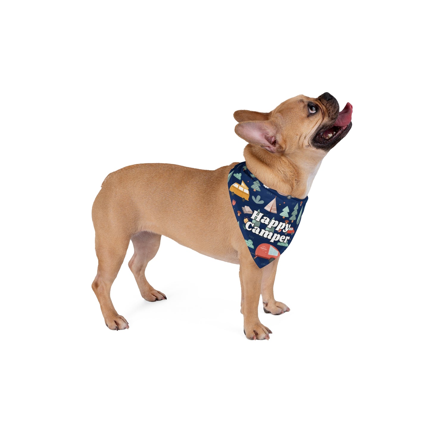 Happy Camper Pet Bandana- 2 Sizes