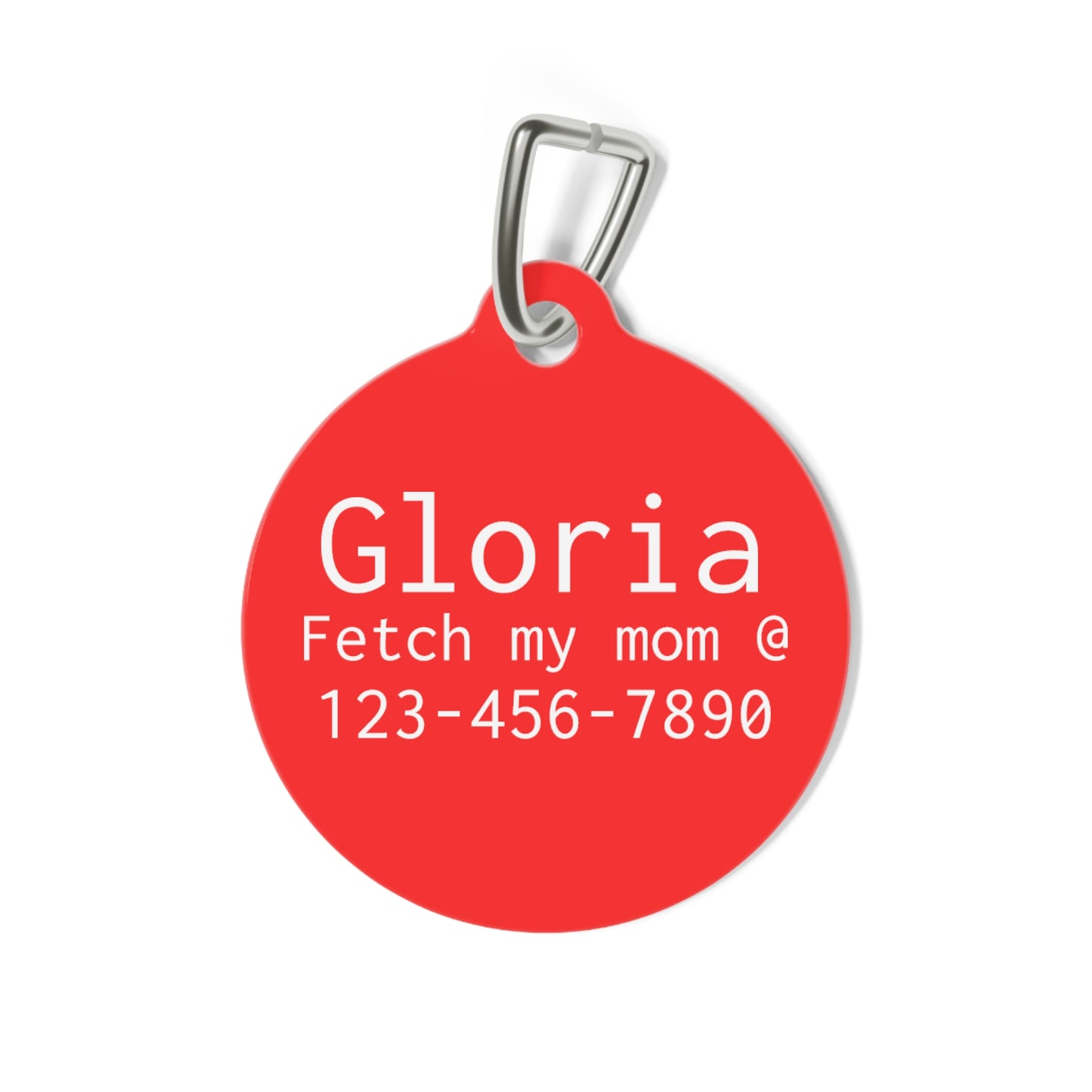 Medical Alert Dog and Cat Personalized  Pet Tag Tag