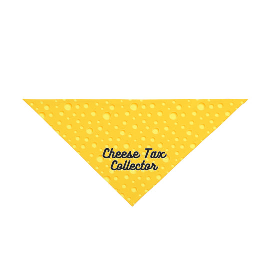 Cheese Tax Collector Pet Bandana for Dogs and Cats- 2 Sizes Tiktok