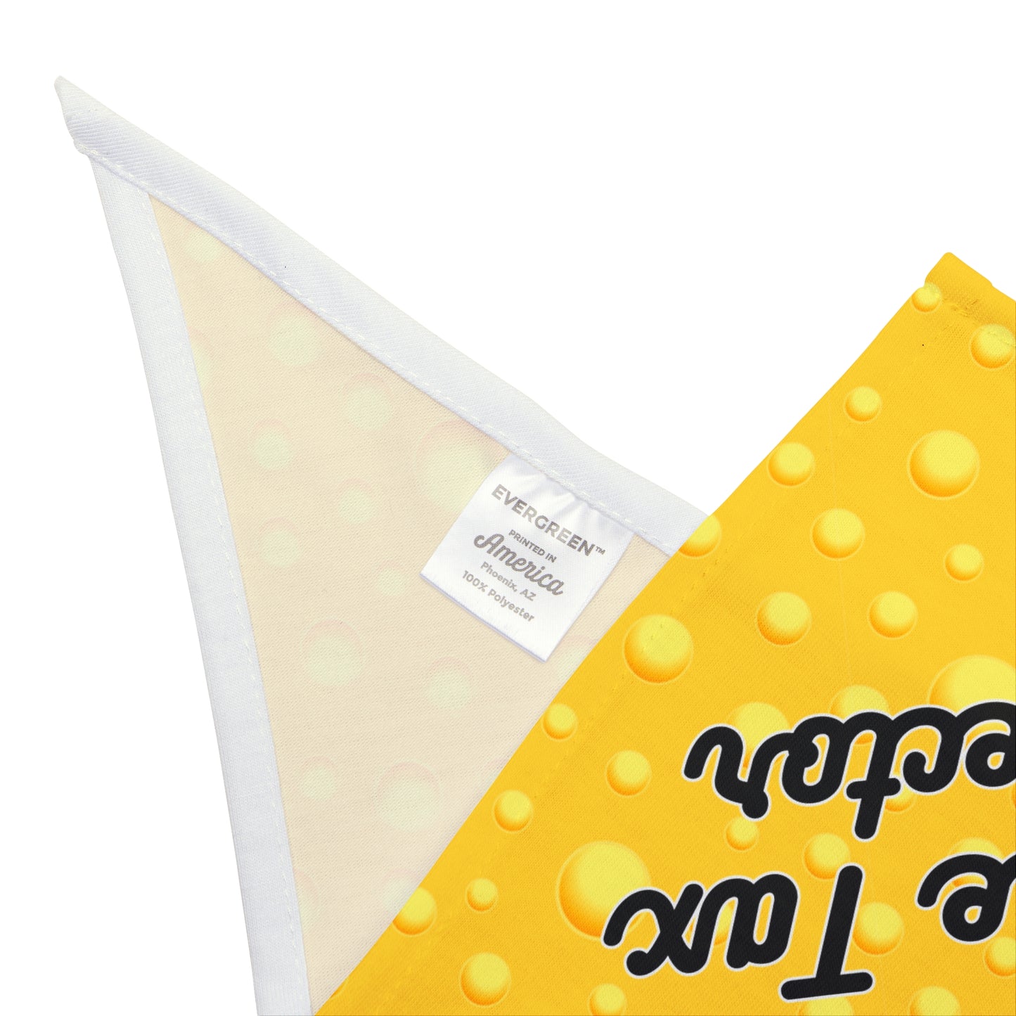 Cheese Tax Collector Pet Bandana for Dogs and Cats- 2 Sizes Tiktok