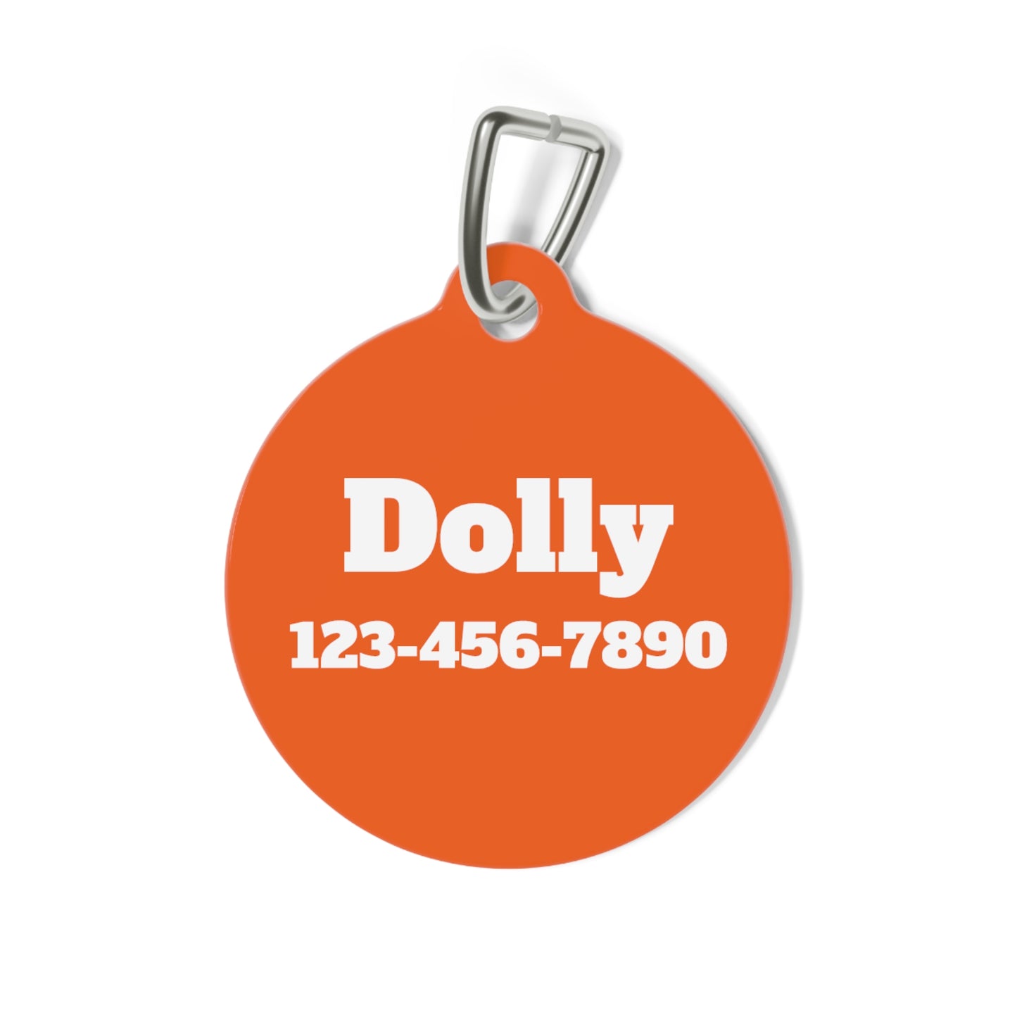 World's Goodest Badass Funny Personalized  Pet Tag for Dogs and Cats
