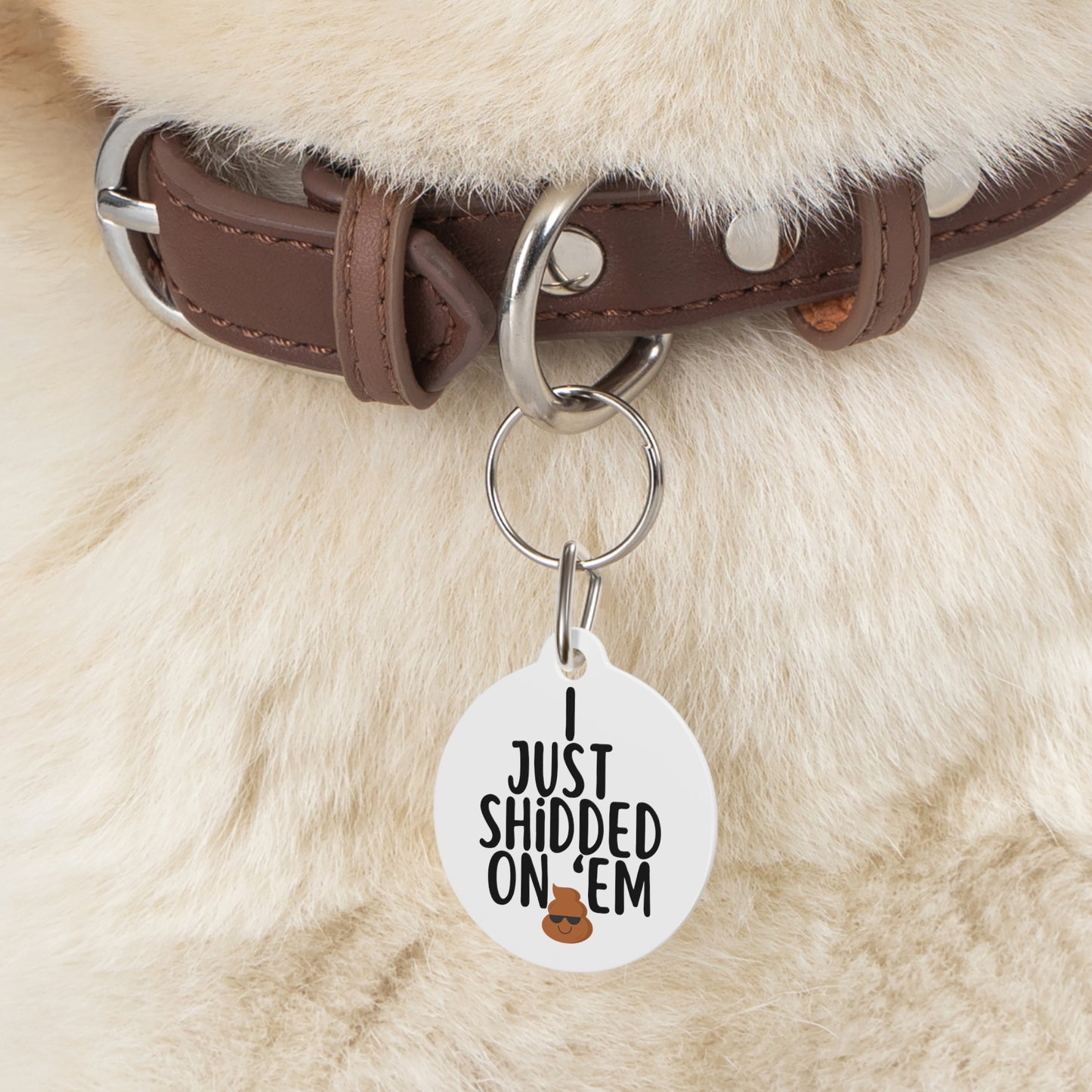 Shidded on Em Personalized Pet Tag Tag