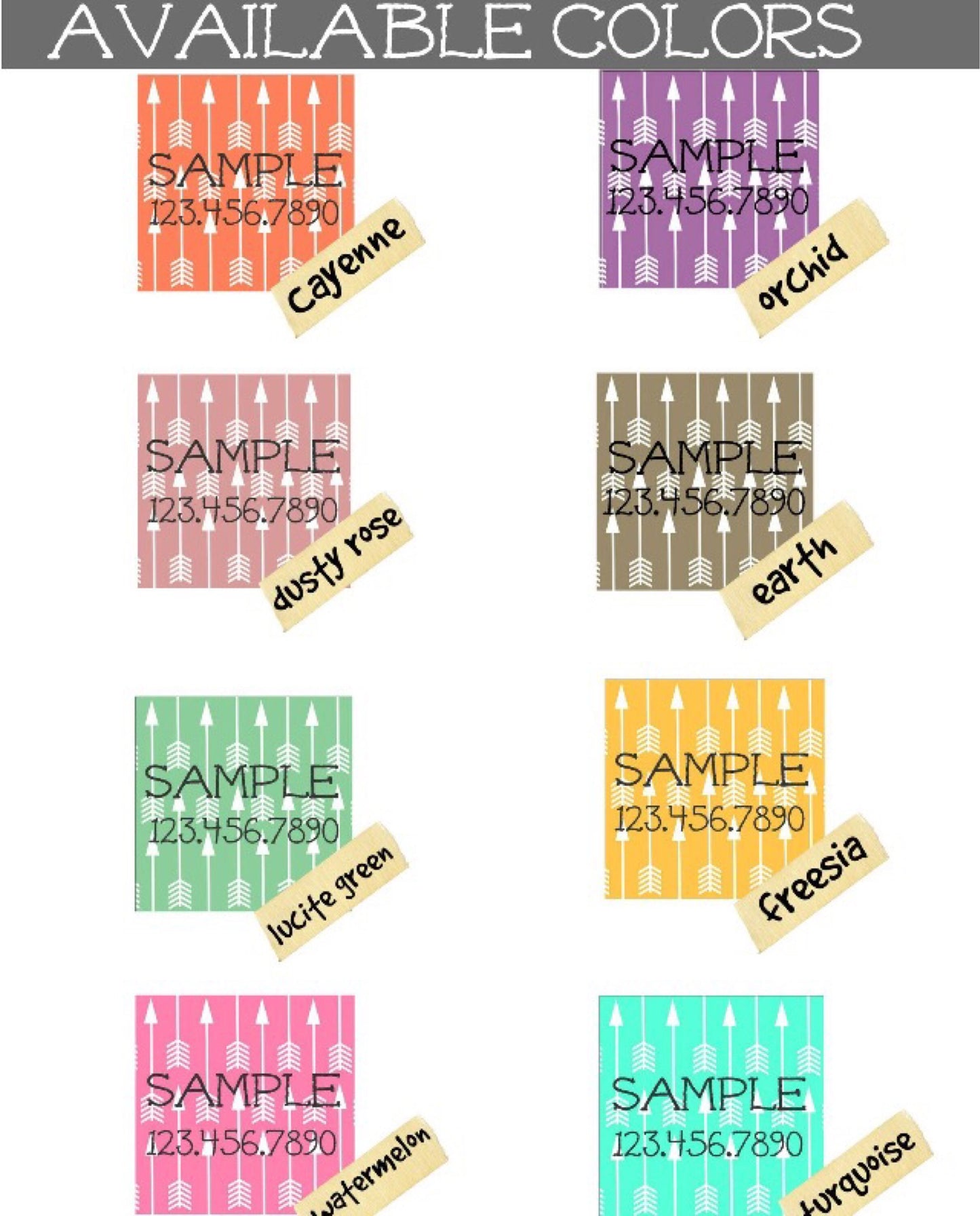 Boho Arrows TWIST TAG- Silent, Eco-Friendly, Ringless ID Tag for Cats and Dogs.