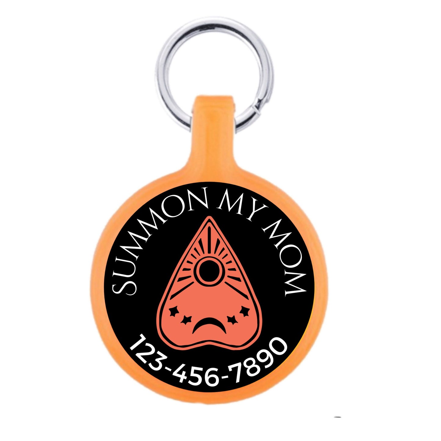 Ouija Halloween Pet ID Tag for Dogs and Cats