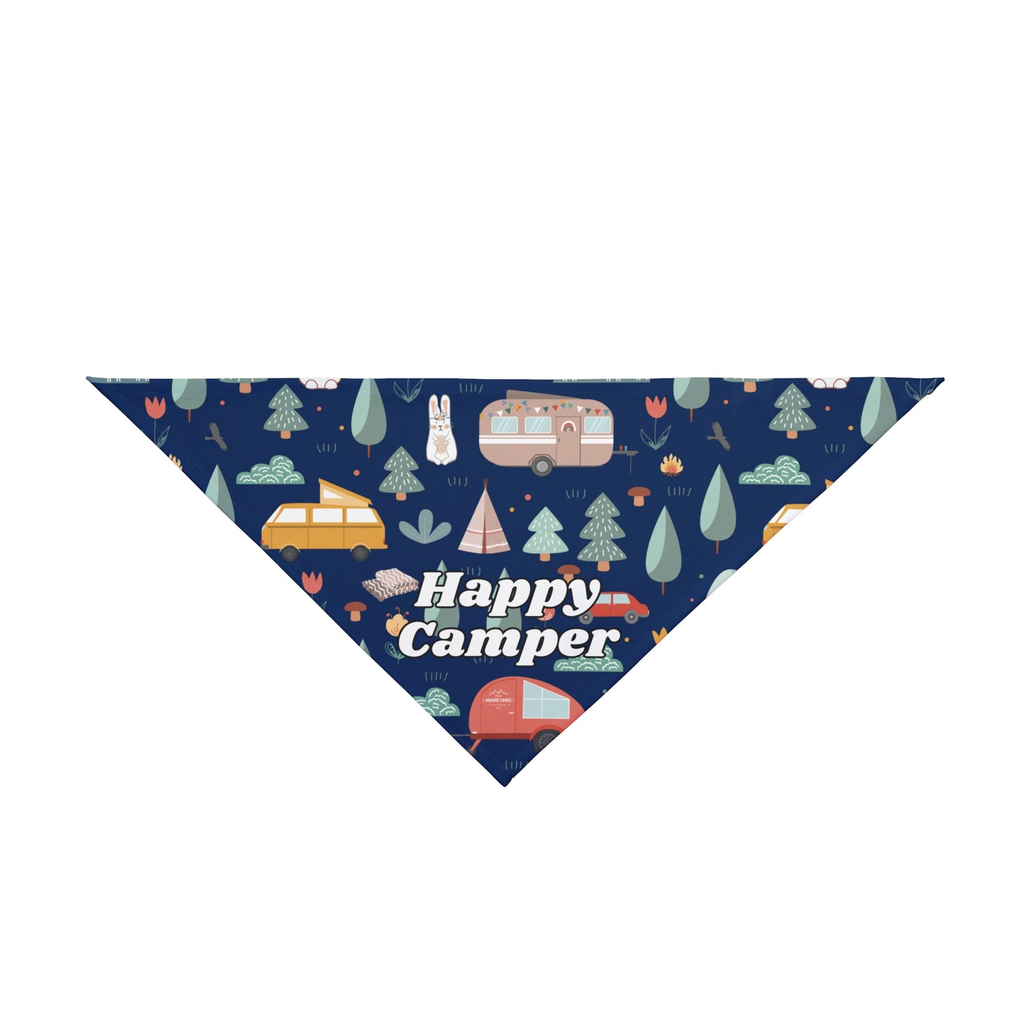 Happy Camper Pet Bandana- 2 Sizes