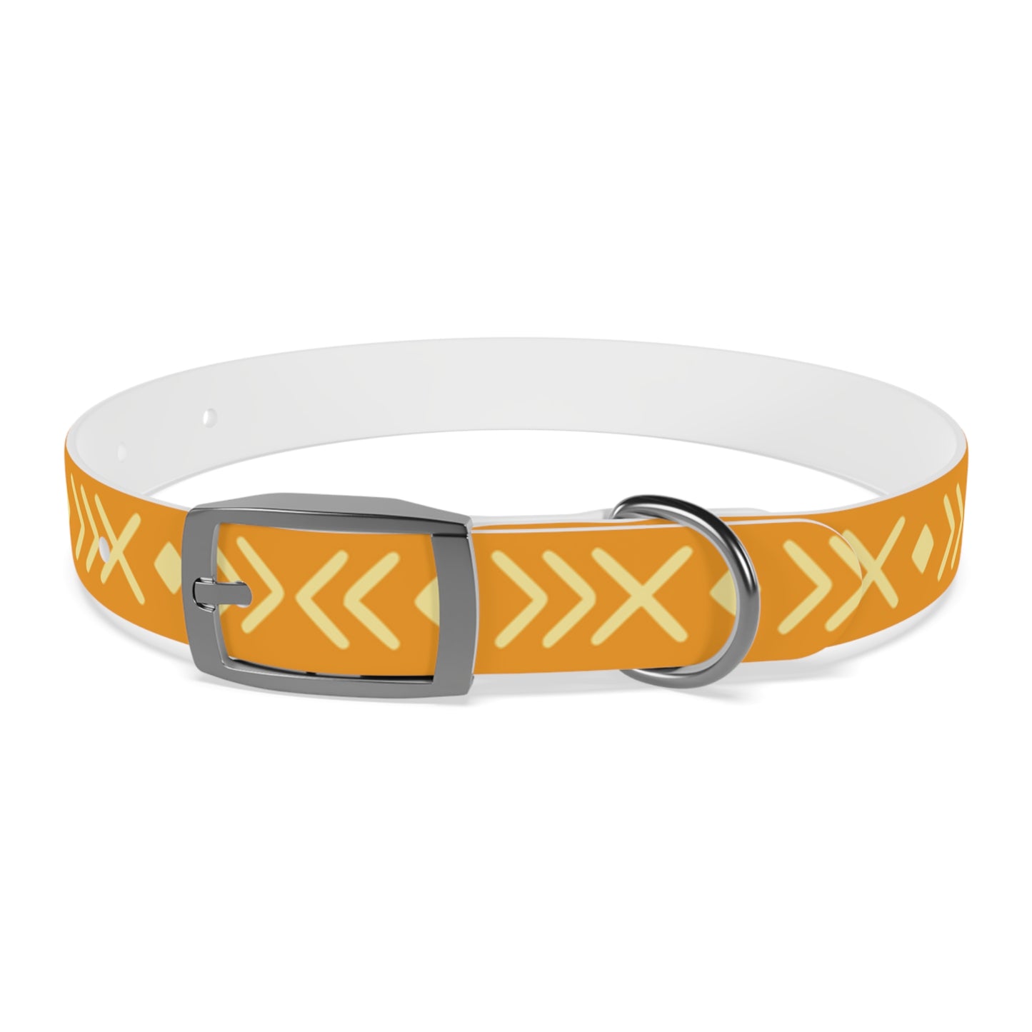 Southwest Chic Dog Collar -Choose Color and Buckle Finish