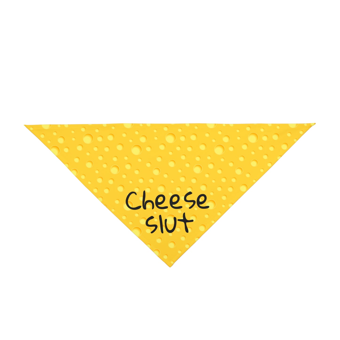 Cheese Slut Pet Bandana for Dogs and Cats- 2 Sizes Tiktok