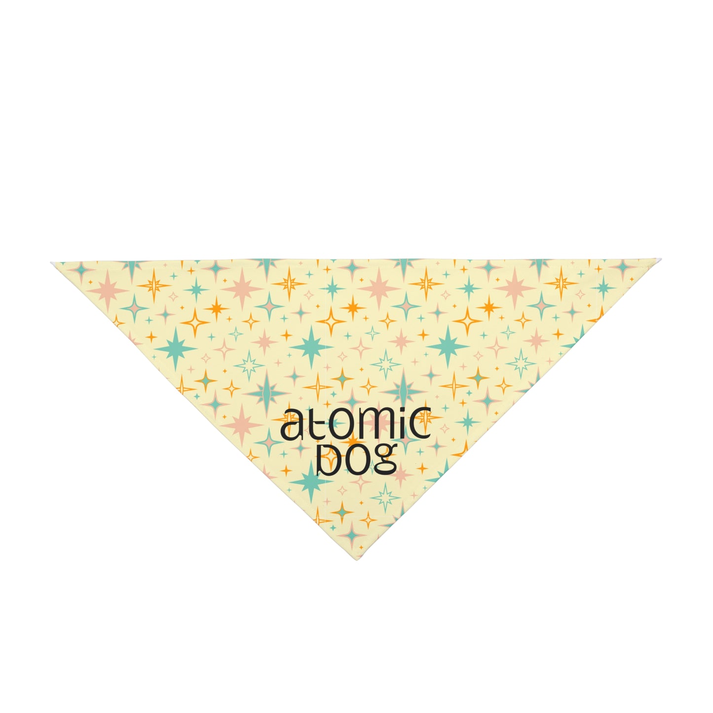 Atomic Dog Mid Century Modern Print Pet Bandana for Dogs and Cats