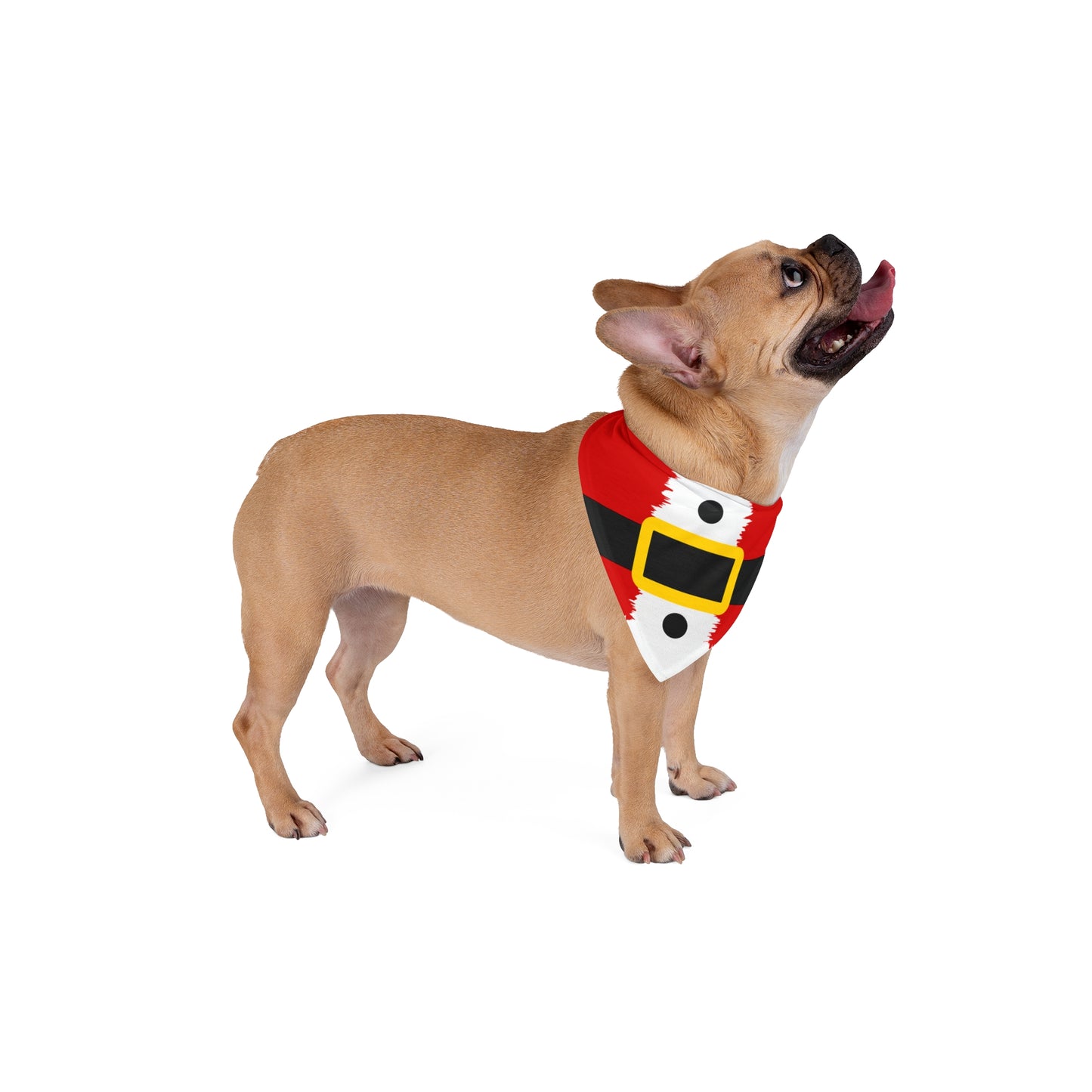 Santa Claus Suit Pet Bandana- 2 Sizes for Dogs and Cats