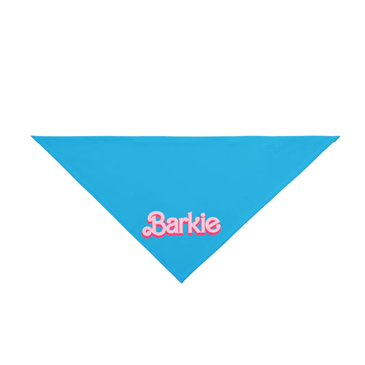 Barkie Pet Bandana for Dogs and Cats- 2 Sizes Barbie Movie