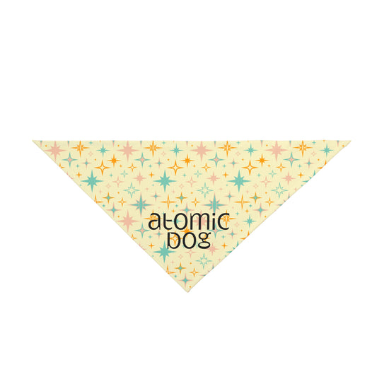 Atomic Dog Mid Century Modern Print Pet Bandana for Dogs and Cats