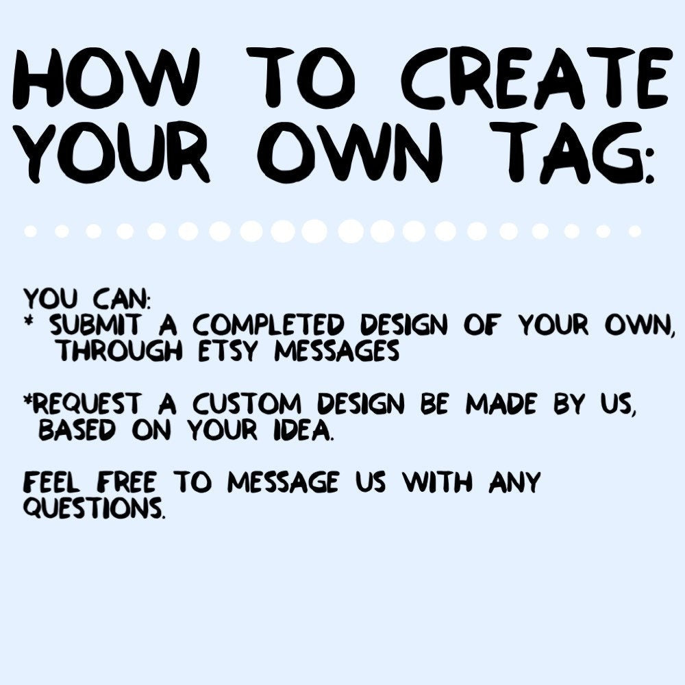 Create Your Own Custom Gifts Design TWIST Tag- Silent, Eco-Friendly, Ringless ID Tag for Cats and Dogs